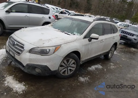 2016 Subaru Outback 2.5I Premium from USA, damaged, VIN 4S4BSACCXG3302687
